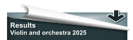 Results Violin and orchestra 2025